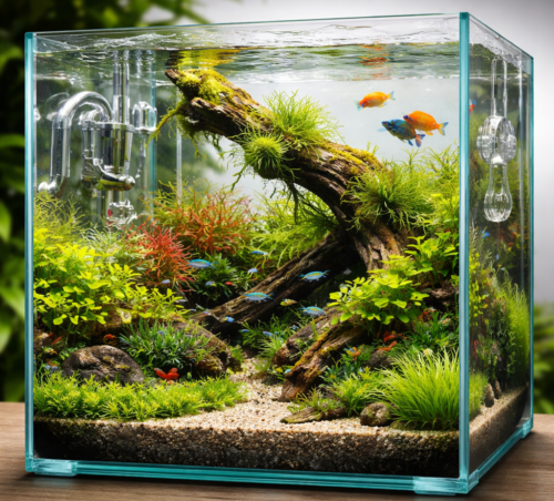 큐브 아큐아스케이프 풀세트